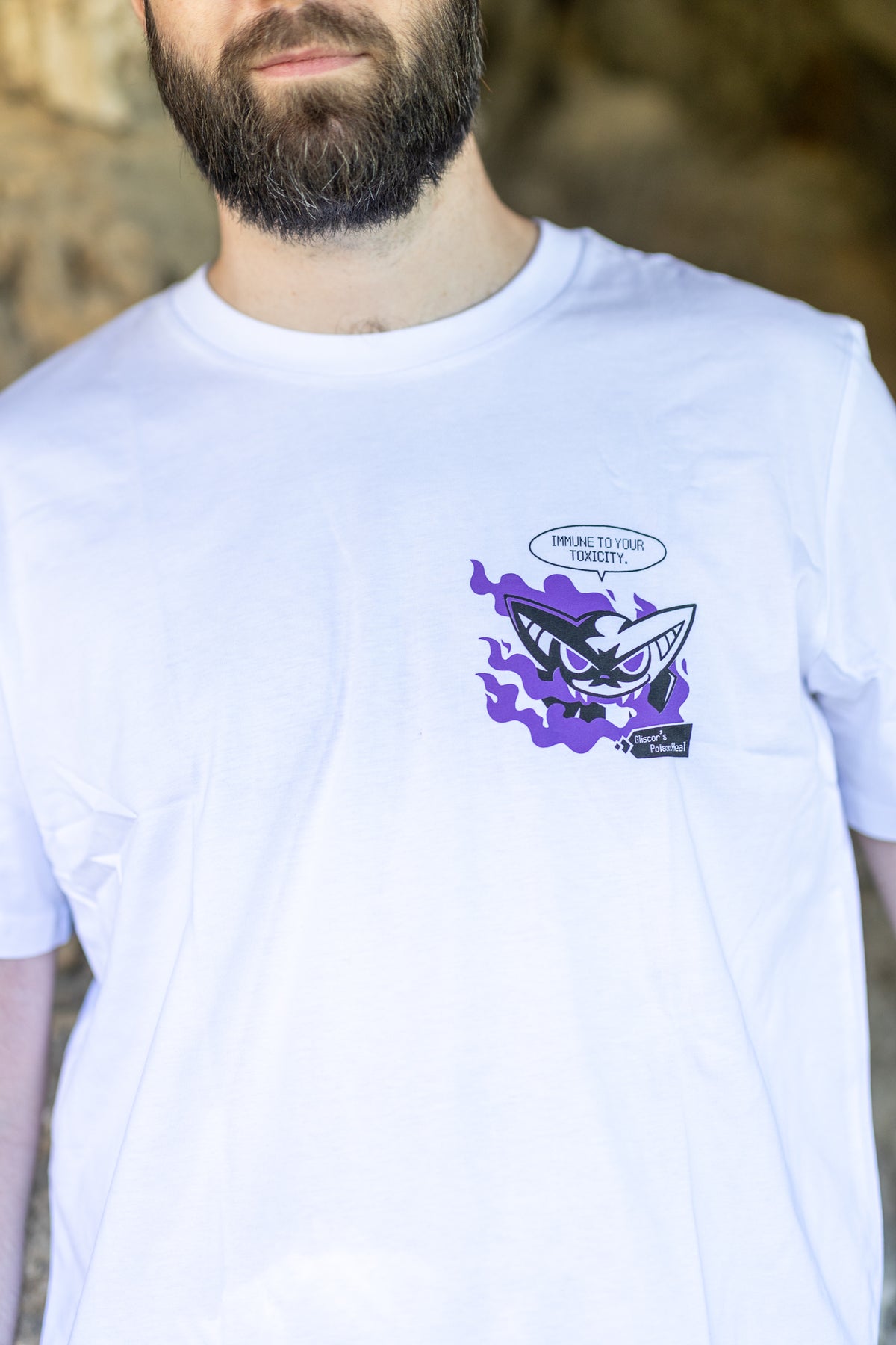 T-shirt Scorvol ''Immune to your toxicity''