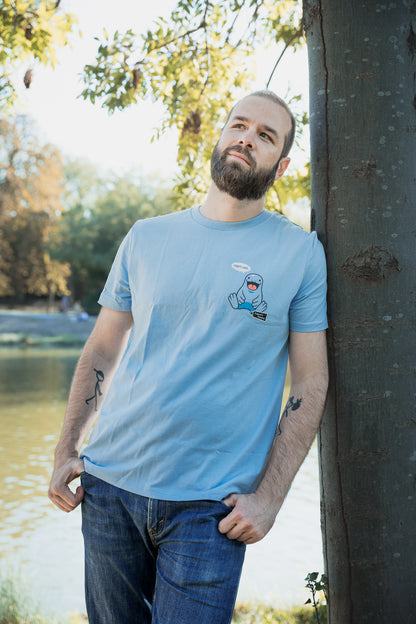 T-shirt Maraiste ''I don't care''