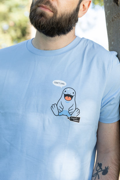 T-shirt Maraiste ''I don't care''