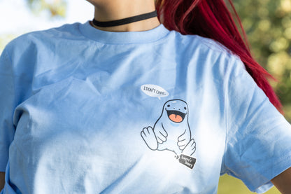 T-shirt Maraiste ''I don't care''